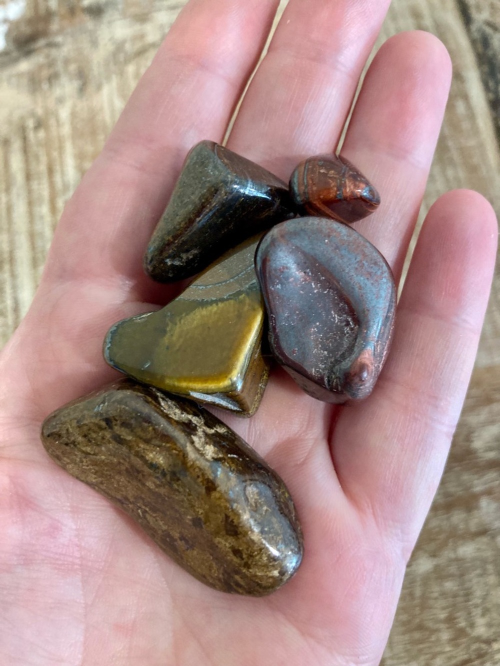 Lot of 24 Pieces Polished Rocks - Instant Rock Collection - Picture 10 of 14